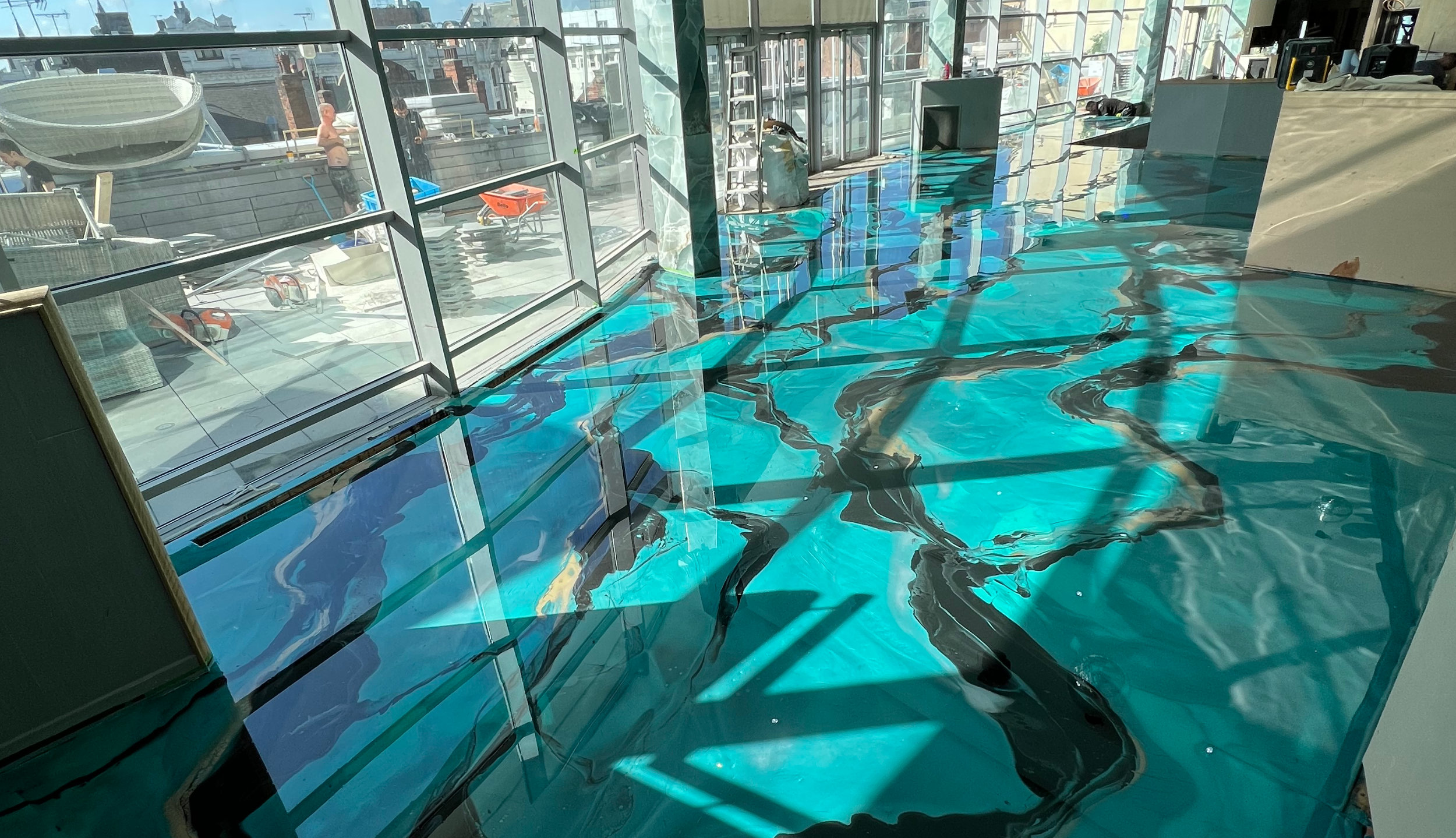 Bespoke epoxy resin flooring solutions