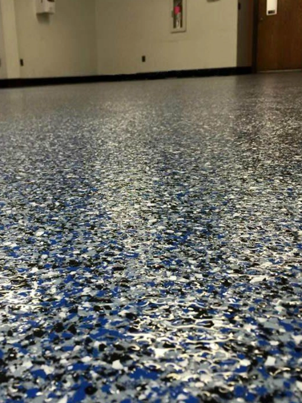flake epoxy resin floors